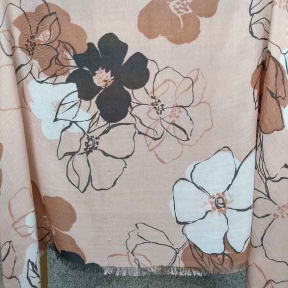 J Jill Pure Jill viscose square scarf, NWOT - Picture 4 of 6